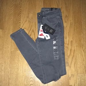 American Eagle Gray Jeggings Size 0